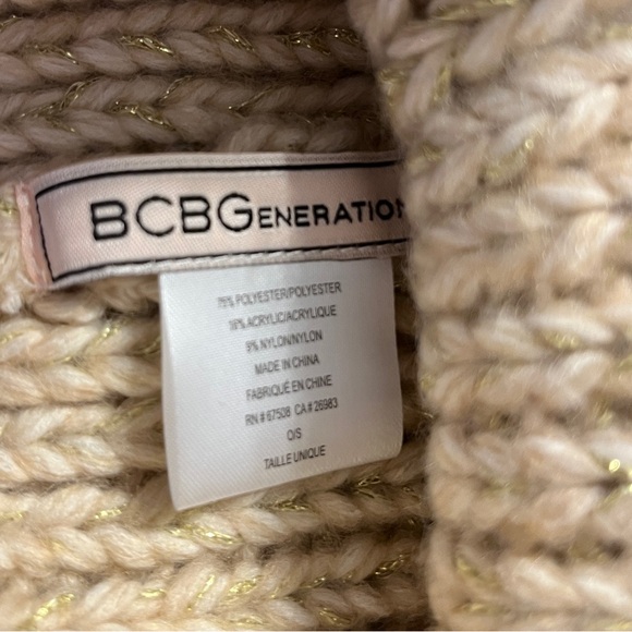 BCBGeneration Cream Knit Accessory Set - Picture 2 of 4